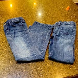 Wrangler girls jeans size 8